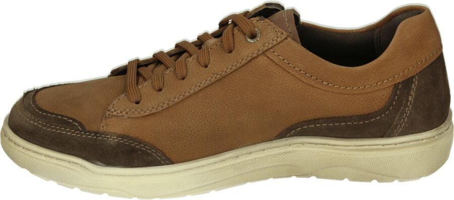 Josef Seibel BAXTER 03 Lage sneakersVrije tijdsschoenen Heren sneakers Cognac - Foto 4