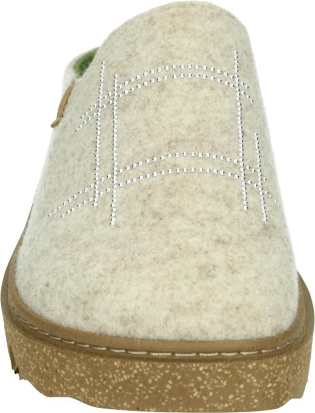 Josef Seibel -Dames off-white-crÈme-ivoorkleur pantoffels - Foto 2