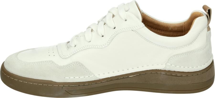 Josef Seibel CLEVE~01~~~~~~~~~~~~~~~~~~~~~~ Vrije tijdsschoenen Heren veterschoen Heren sneakersPopulaire herenschoenen JosefCasual Wit beige - Foto 3