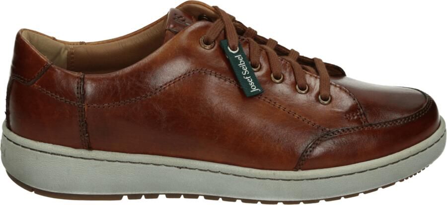 Josef Seibel DAVID 03 Casual Heren sneakers Heren veterschoenVrije tijdsschoenenPopulaire herenschoenen Josef Cognac