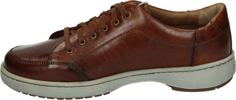 Josef Seibel DAVID 03 Casual Heren sneakers Heren veterschoenVrije tijdsschoenenPopulaire herenschoenen Josef Cognac - Foto 4