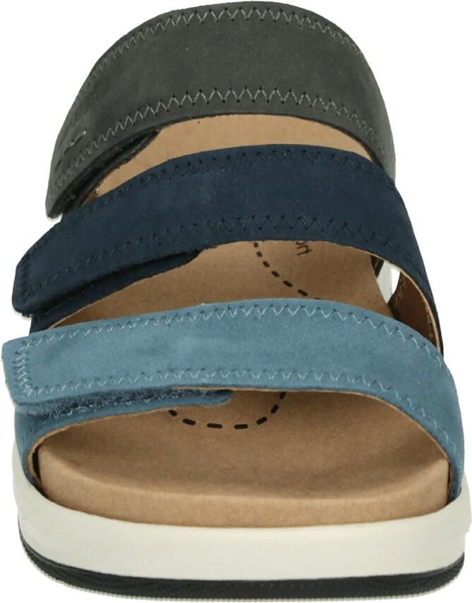 Josef Seibel Dames Slipper Estelle 11 97311-380-599 Blauw Combi - Foto 3