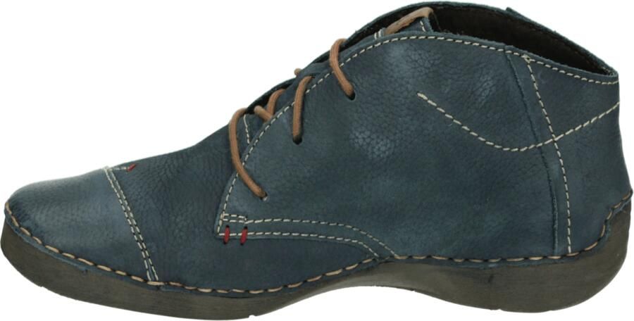 Josef Seibel FERGEY~18~~~~~~~~~~~~~~~~~~~~~ Hoge sneakers Veterlaarzen Dames veterschoenen Dames sneakersHalf-hoge schoenen Blauw - Foto 5