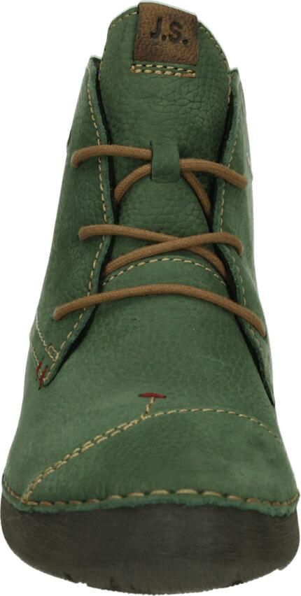 Josef Seibel FERGEY~18~~~~~~~~~~~~~~~~~~~~~ Hoge sneakers Veterlaarzen Dames veterschoenen Dames sneakersHalf-hoge schoenen Groen - Foto 3