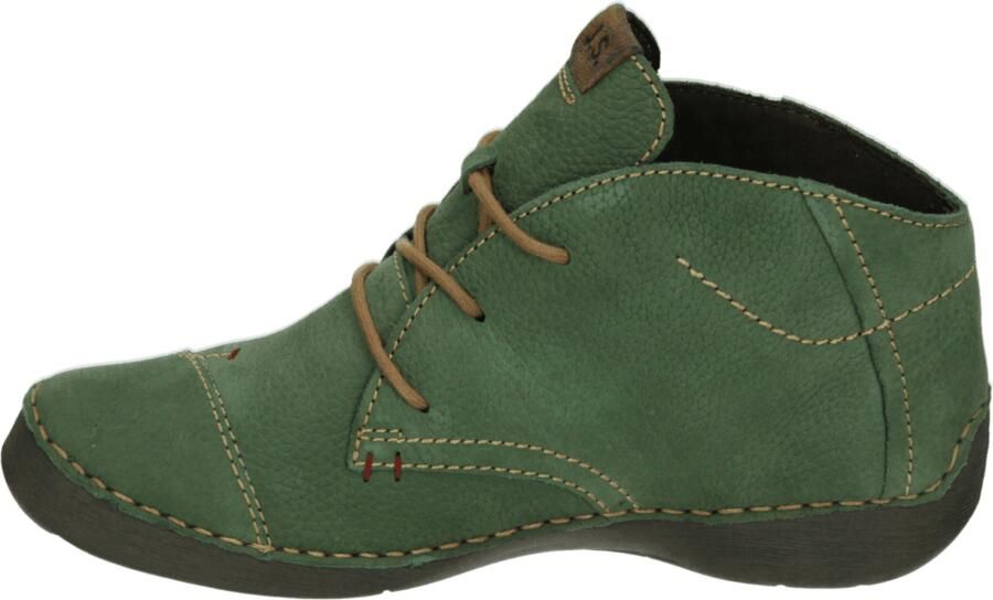Josef Seibel FERGEY~18~~~~~~~~~~~~~~~~~~~~~ Hoge sneakers Veterlaarzen Dames veterschoenen Dames sneakersHalf-hoge schoenen Groen - Foto 2