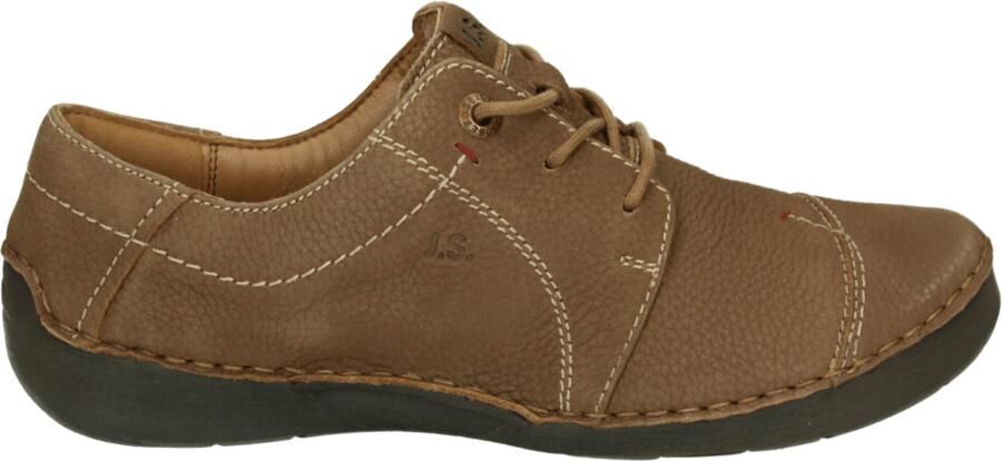 Josef Seibel Veterschoenen met verwisselbare voetbed vrijetijdsschoen lage schoen veterschoen