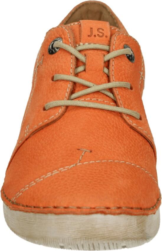 Josef Seibel FERGEY~20~~~~~~~~~~~~~~~~~~~~~ Dames veterschoenen Oranje - Foto 3