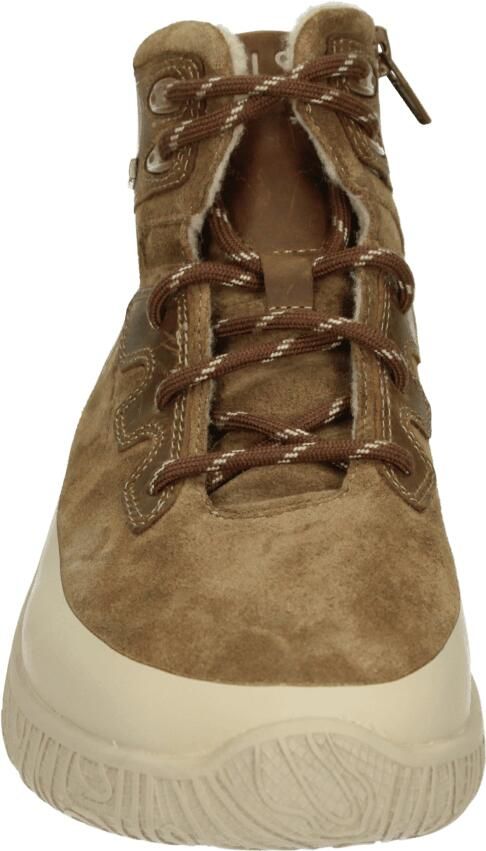 Josef Seibel FRANZI 50 Hoge sneakers Veterboots Dames veterschoenen Dames sneakersHalf-hoge schoenenBarefoot Cognac - Foto 2