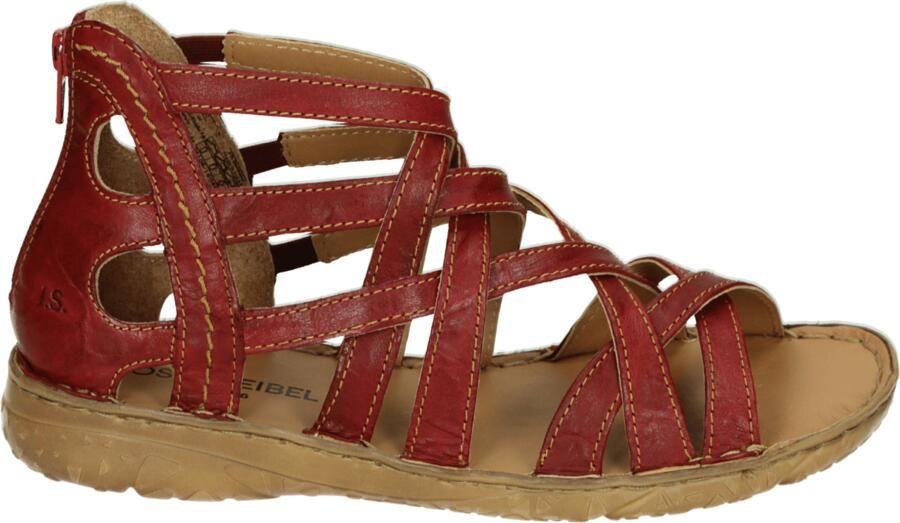 Josef Seibel IVY~06~~~~~~~~~~~~~~~~~~~~~~~~ Sandalen met hak Dames Sandalen Rood