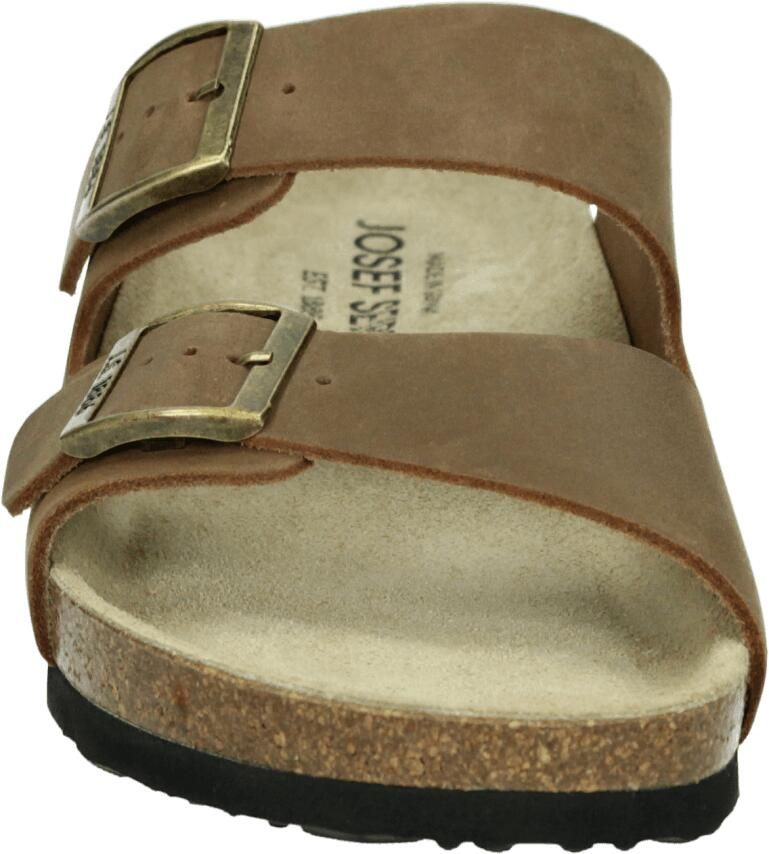 JOSEF SEIBEL Muiltjes 'Pantolette Herren 14301356 300 Echtleder in braun' bruin - Foto 2