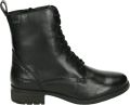 Josef Seibel KATE 50 Hoge sneakers Veterboots Dames veterschoenen Dames sneakersHalf-hoge schoenen Zwart - Zwart