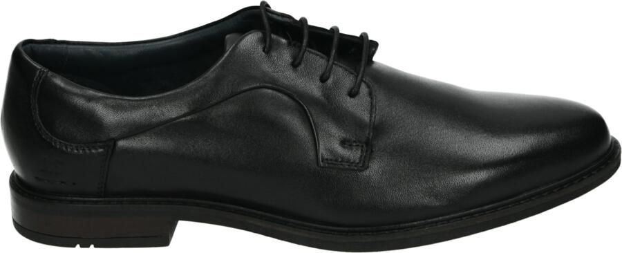 Josef Seibel Lage schoen Desmond 01 Nette herenschoenen Heren veterschoen Zwart