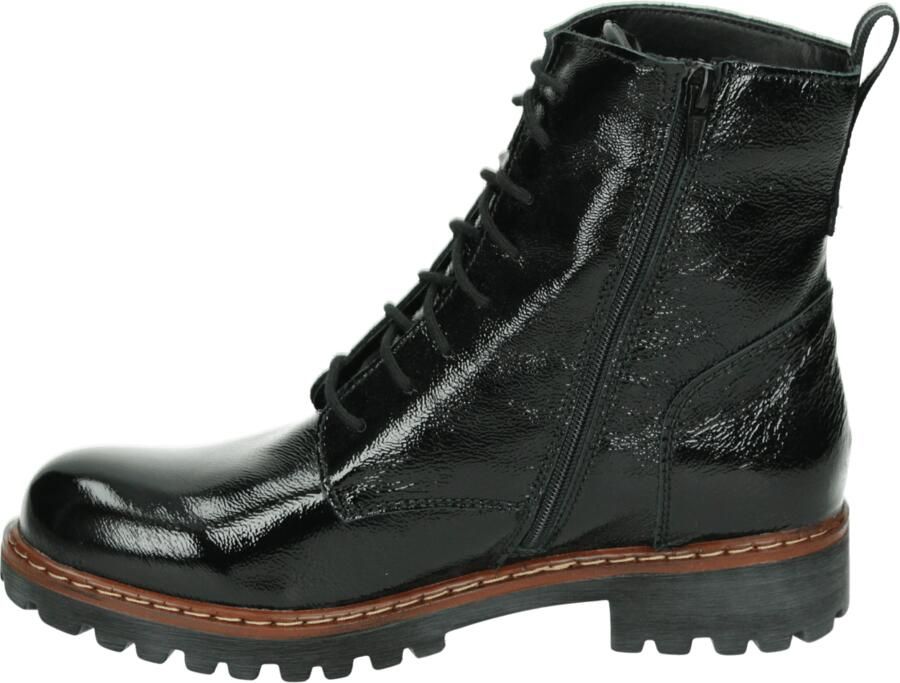 Josef Seibel MARTA~02~~~~~~~~~~~~~~~~~~~~~~ Hoge sneakers Veterlaarzen Dames veterschoenen Dames sneakersHalf-hoge schoenen Zwart - Foto 2