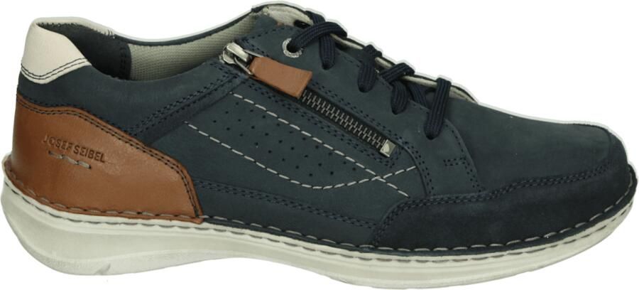 Josef Seibel NEW~ANVERS~11~~~~~~~~~~~~~~~~~ Vrije tijdsschoenen Heren veterschoen Heren sneakersCasual Blauw