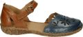 Josef Seibel ROSALIE~04~~~~~~~~~~~~~~~~~~~~ Platte sandalen Dames Sandalen Blauw - Blauw
