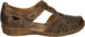 Josef Seibel Klittenbandschoenen ROSALIE 29 gespschoen sandaal comfortschoen met modieuze t-band - Donkerbruin