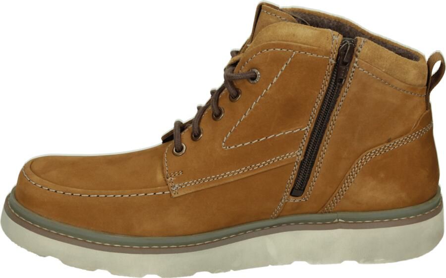Josef Seibel TRENT 04 Vrije tijd half-hoog Heren veterschoen Heren sneakers Cognac - Foto 4
