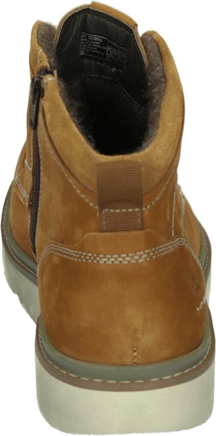 Josef Seibel TRENT 04 Vrije tijd half-hoog Heren veterschoen Heren sneakers Cognac - Foto 3