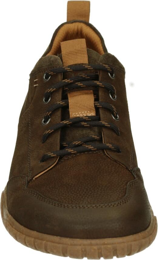 Josef Seibel WALLACE 02 Vrije tijdsschoenen Heren veterschoen Heren sneakersCasualBarefoot Bruin - Foto 3