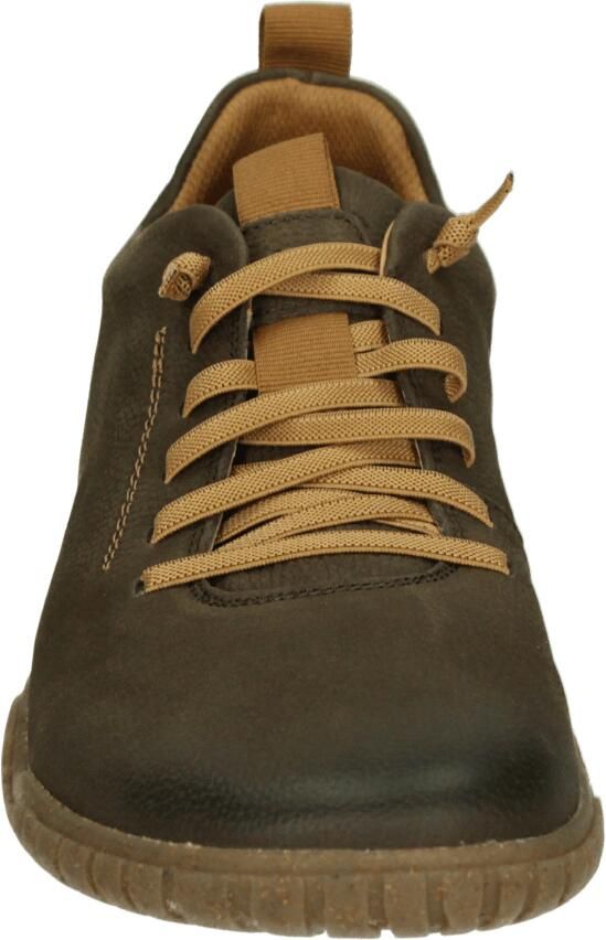 Josef Seibel Lage schoen Wallace 04 Vrije tijdsschoenen Heren veterschoen Heren sneakersCasualBarefoot Cognac - Foto 2