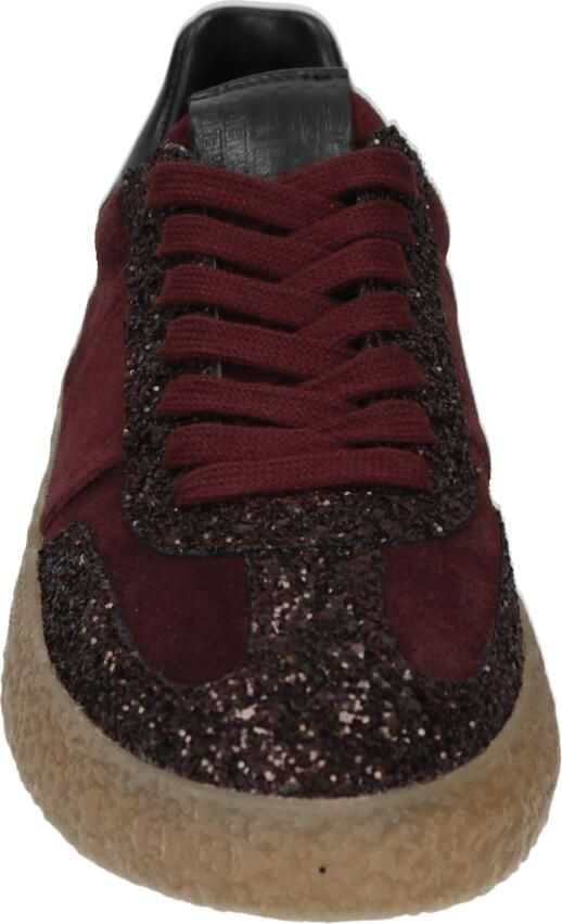 Kennel & Schmenger Glitter Platform Sneaker met Velours en Leren Details - Foto 3