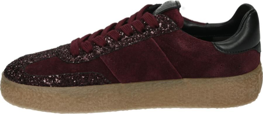 Kennel & Schmenger Glitter Platform Sneaker met Velours en Leren Details - Foto 2