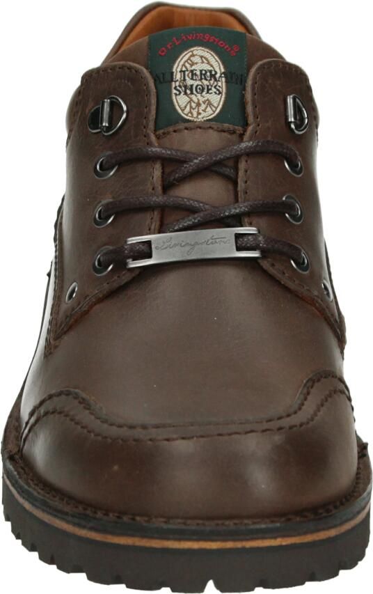 Livingstone by Piedro Livingstone IJmuiden 48961-1502 Veterschoen Bruin Waxed Nubuck Wijdtemaat I 9 Schoenmaat - Foto 2
