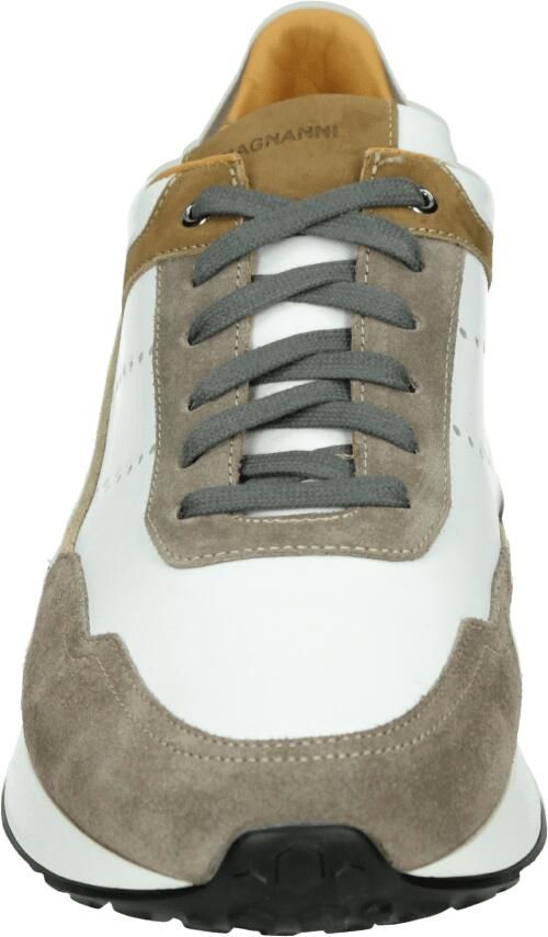 Magnanni 24454~BRAVO~~~~~~~~~~~~~~~~~~~ Lage sneakersVrije tijdsschoenen Heren sneakers Wit beige - Foto 3