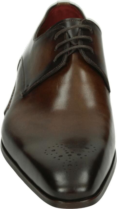 Magnanni 24566~~~~~~~~~~~~~~~~~~~~~~~~~ Nette herenschoenen Heren veterschoen Bruin - Foto 2