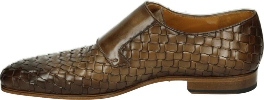 Magnanni 25667~~~~~~~~~~~~~~~~~~~~~~~~~ Gespschoenen Nette herenschoenen Heren veterschoen Bruin