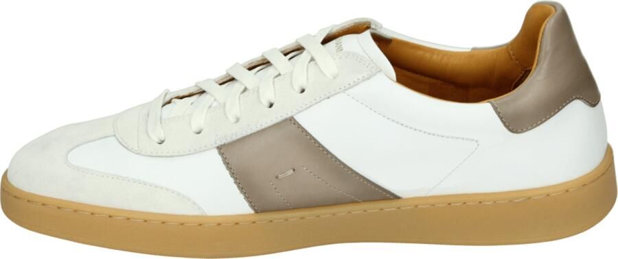 Magnanni 25851~PRIMERA~~~~~~~~~~~~~~~~~ Lage sneakersVrije tijdsschoenen Heren sneakers Wit beige