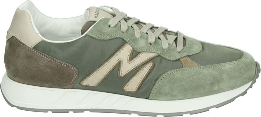 Magnanni 26094~~~~~~~~~~~~~~~~~~~~~~~~~ Lage sneakersVrije tijdsschoenen Heren sneakers Groen
