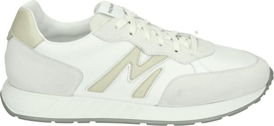 MAGNANNI Lage Sneakers Heren 26144 Leer Wit
