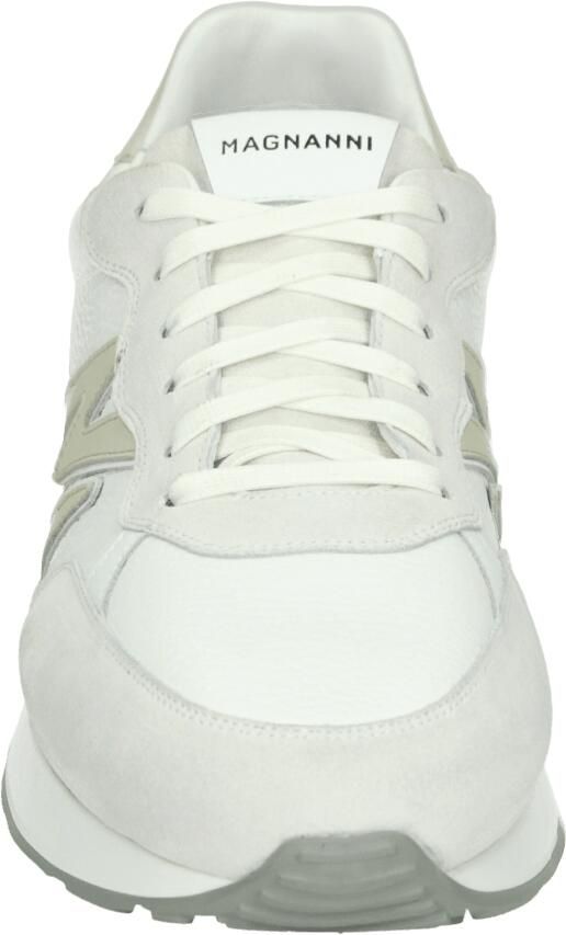 MAGNANNI Lage Sneakers Heren 26144 Leer Wit - Foto 2