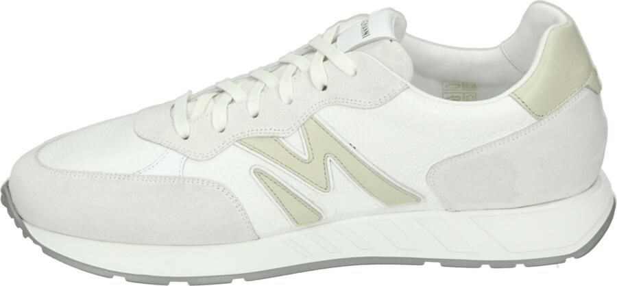 MAGNANNI Lage Sneakers Heren 26144 Leer Wit - Foto 4