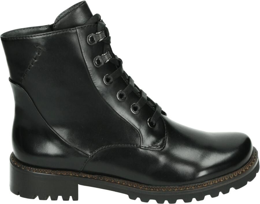 Maripe G268 Hoge sneakers Veterboots Dames veterschoenen Dames sneakersHalf-hoge schoenen Zwart