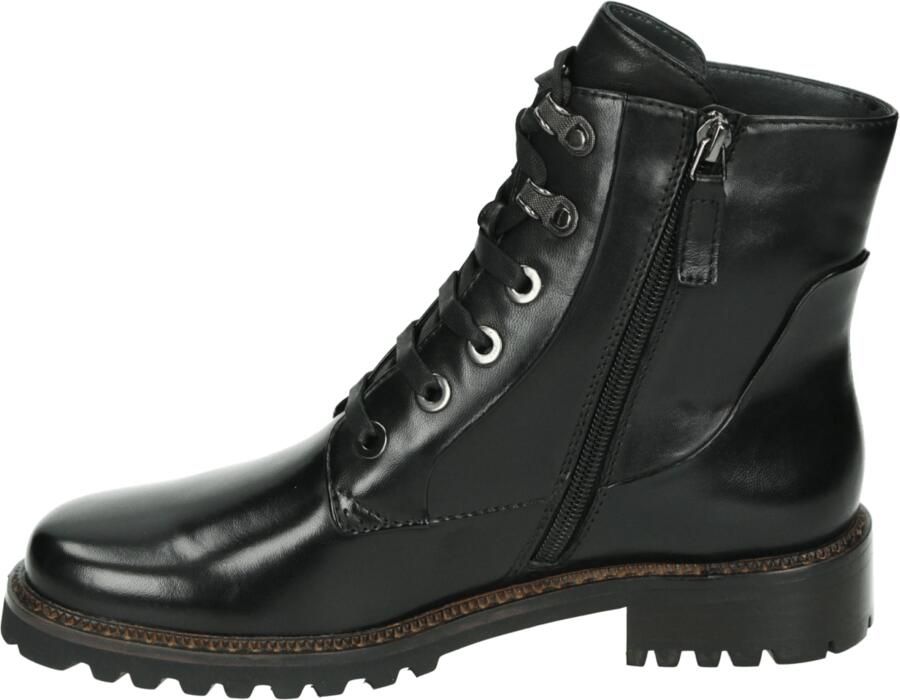 Maripe G268 Hoge sneakers Veterboots Dames veterschoenen Dames sneakersHalf-hoge schoenen Zwart