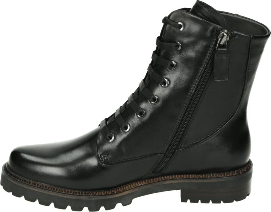 Maripe G404 Hoge sneakers Veterboots Dames veterschoenen Dames sneakersHalf-hoge schoenen Zwart