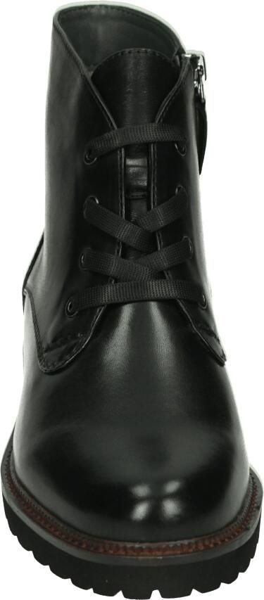 Maripe GG477 Hoge sneakers Veterboots Dames veterschoenen Dames sneakersHalf-hoge schoenen Zwart - Foto 3