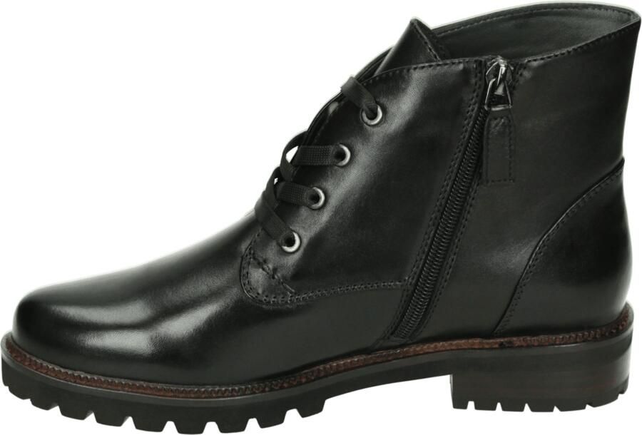 Maripe GG477 Hoge sneakers Veterboots Dames veterschoenen Dames sneakersHalf-hoge schoenen Zwart - Foto 2