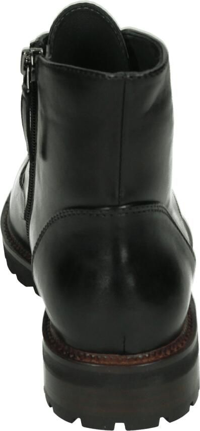 Maripe GG477 Hoge sneakers Veterboots Dames veterschoenen Dames sneakersHalf-hoge schoenen Zwart - Foto 4