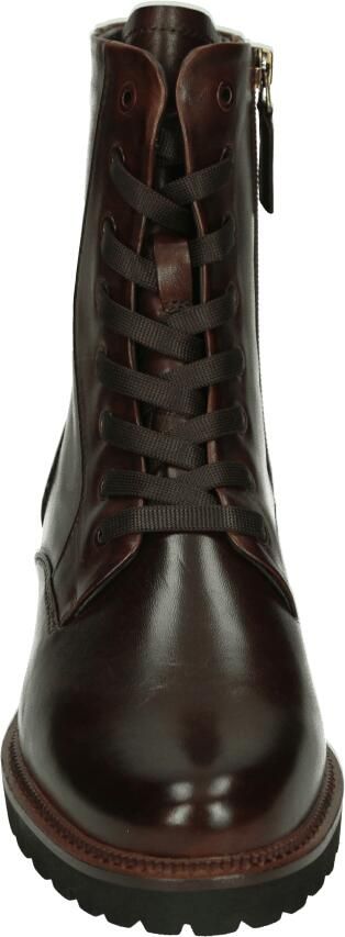 Maripe GG479 Hoge sneakers Veterboots Dames veterschoenen Dames sneakersHalf-hoge schoenen Bruin - Foto 3