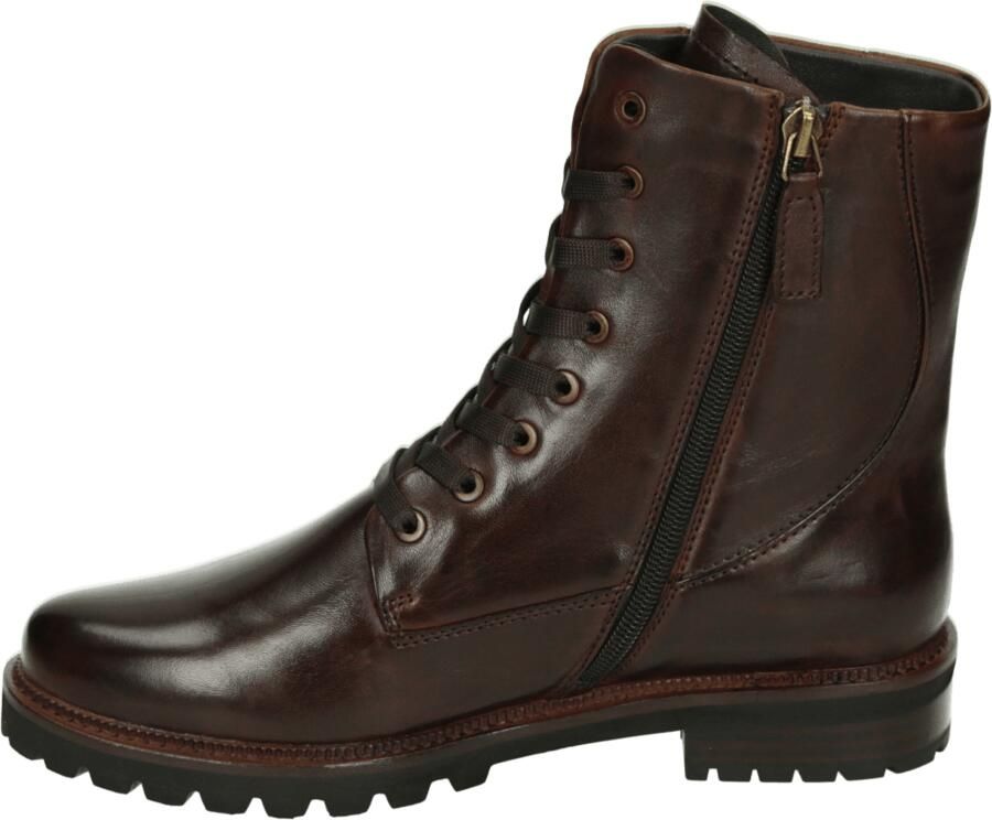 Maripe GG479 Hoge sneakers Veterboots Dames veterschoenen Dames sneakersHalf-hoge schoenen Bruin - Foto 2