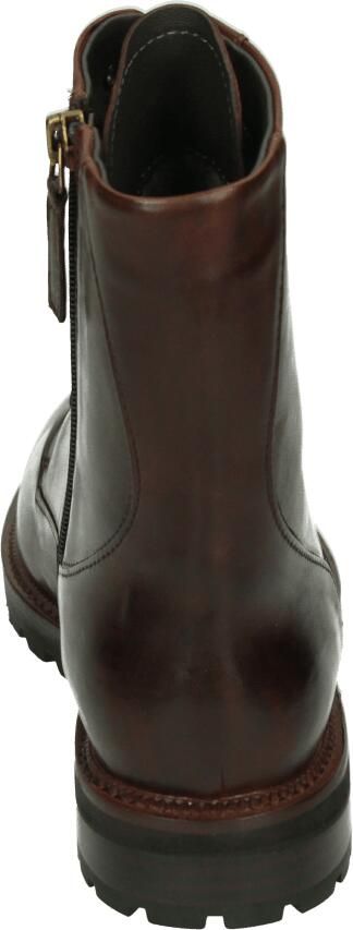 Maripe GG479 Hoge sneakers Veterboots Dames veterschoenen Dames sneakersHalf-hoge schoenen Bruin - Foto 4