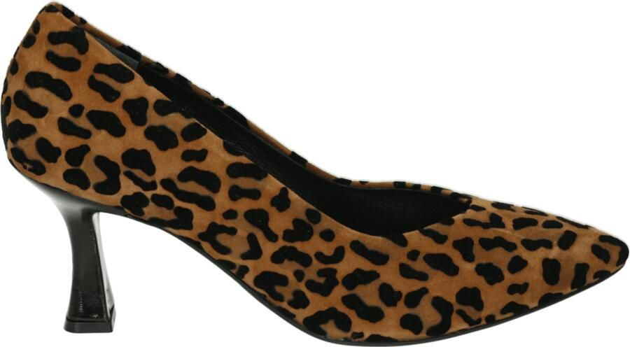 Melluso Bruin Patroon Pumps
