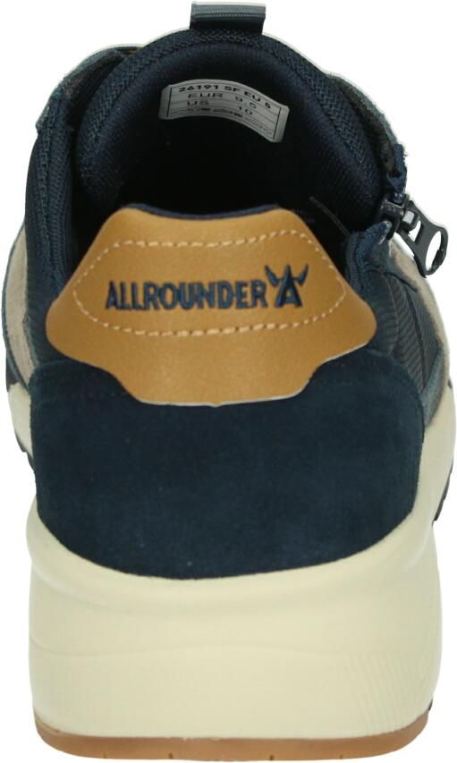 Allrounder by Mephisto Allrounder SCARMARO SUEDE 04 Lage sneakersVrije tijdsschoenen Heren sneakers Blauw - Foto 3