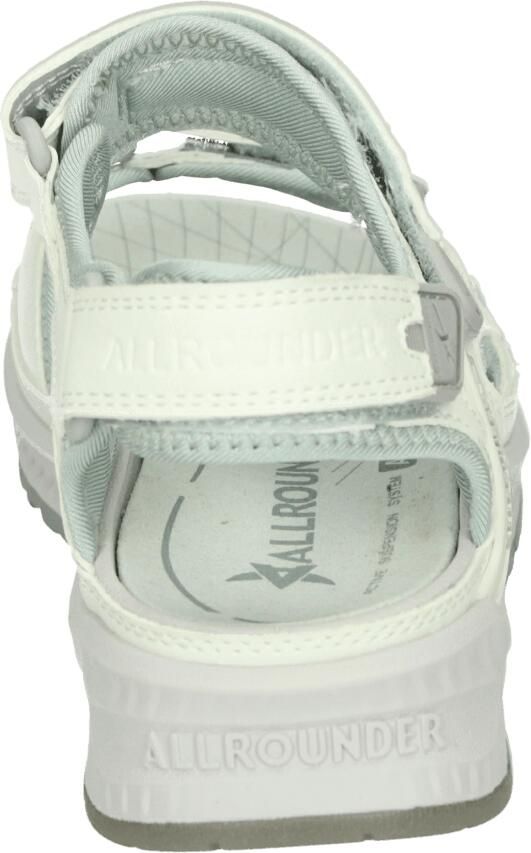 Allrounder by Mephisto Allrounder WESTSIDE SOFT Platte sandalen Dames Sandalen Wit beige - Foto 4