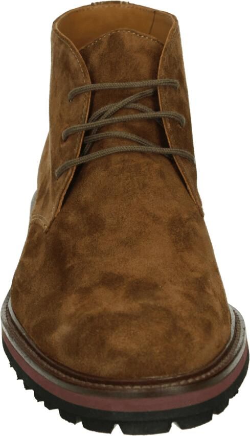 Mephisto BERTO VELSPORT Vrije tijd half-hoog Heren veterschoen Heren sneakers Cognac - Foto 4