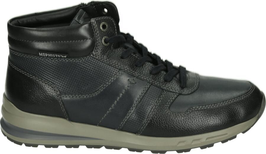 Mephisto BORAN NEVADA Vrije tijd half-hoog Heren veterschoen Heren sneakers Zwart - Foto 2