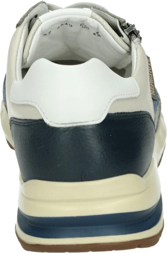 Mephisto Sneaker Bradley Grey Blauw Offwhite Combi - Foto 4